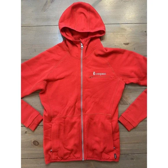 Cotopaxi Utah Jazz Sambaya Polartec Fleece Full Zip Hoodie‎ Jacket Red Medium - Picture 2 of 11
